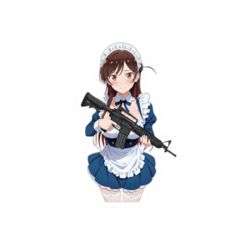 0071 Chizuru Mizuhara Tactical Waifu Sticker - Image 10