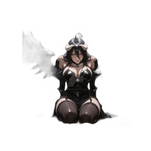 0423 Albedo Overlord Sticker 1PC - Image 7