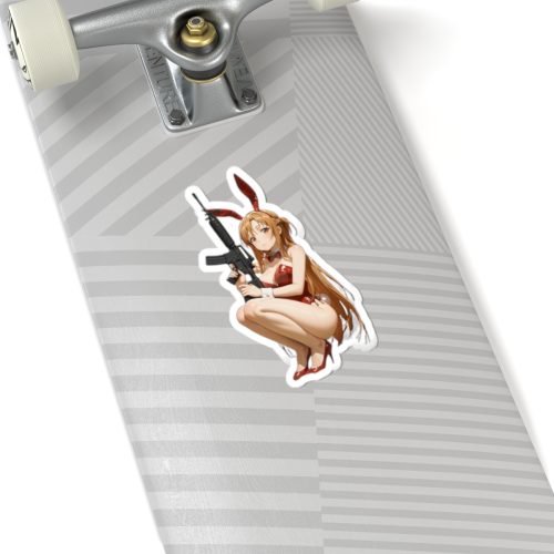 0072 Asuna Yuuki Cosplay Rabbit Tactical Waifu Sticker - Image 8