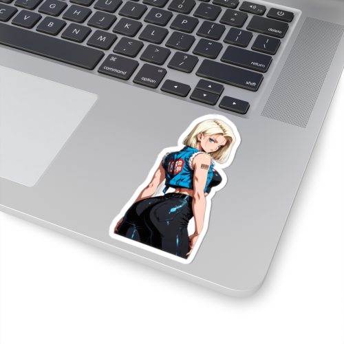 0033 Android 18 Waifu Sticker - Image 5