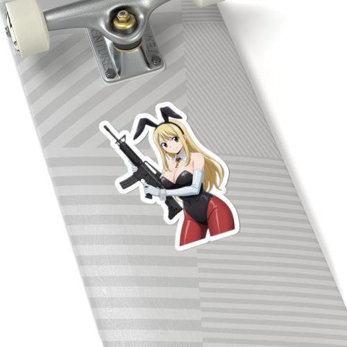 0073 Lucy Heartfilia Tactical Waifu Sticker - Image 8
