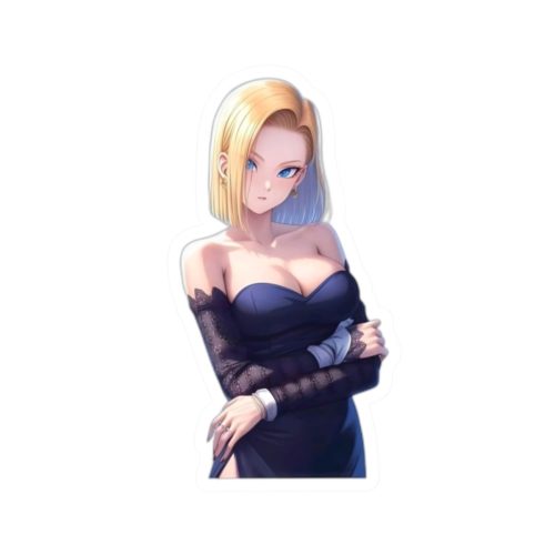 0359 Suggestive Android 18 Sticker - Image 10