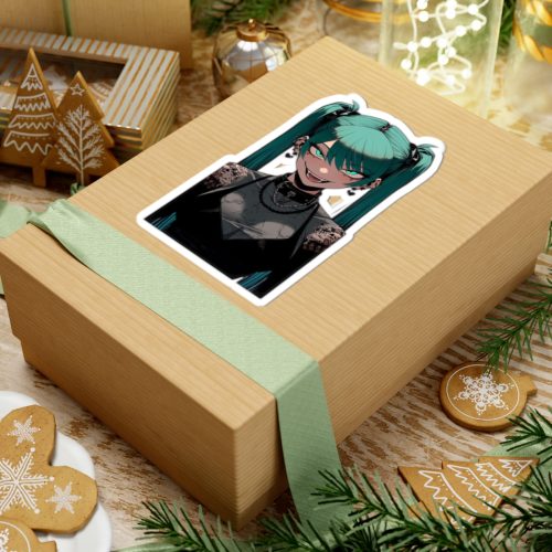 0434 Miku With Devil Smile Sticker - Image 9