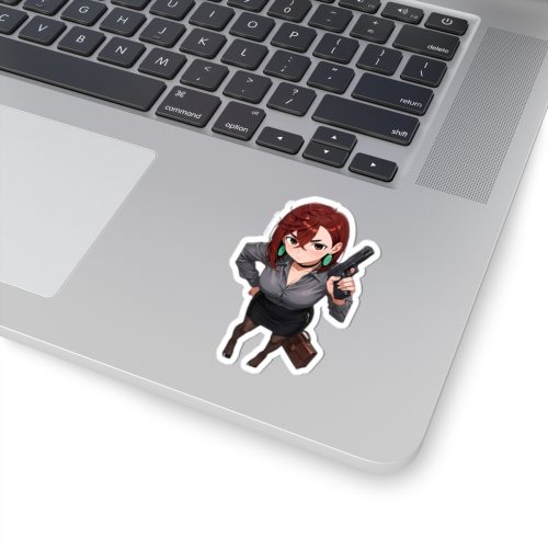 0092 Momo Ayase Tactical Waifu Sticker - Image 2