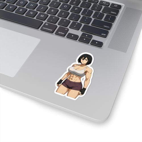 0363 Strong Mikasa Ackerman Sticker - Image 2