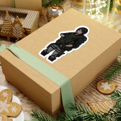 0103 Mikasa Tactical Waifu Sticker - Image 9