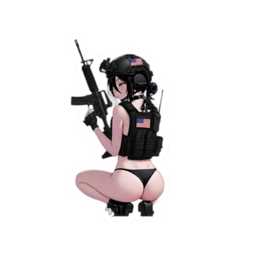 0115 Reze Tactical Sexy Sticker - Image 10