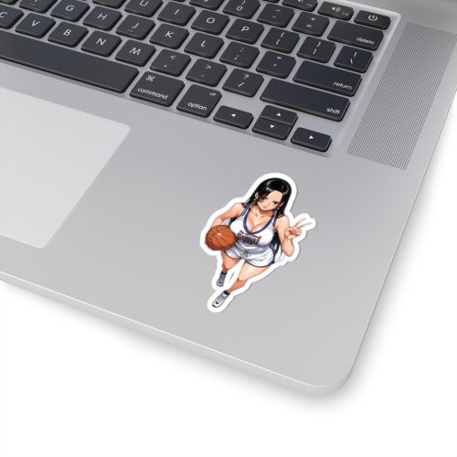 0348 Busty Basketball Robin Sticker - Image 2