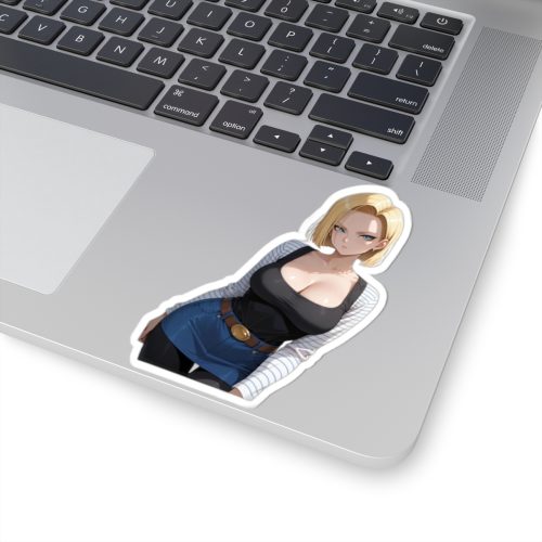 0353 Sensuous Style Android 18 Sticker - Image 5