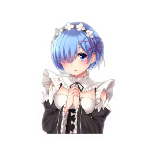 0452 Rem Flower Crown Sticker - Image 1