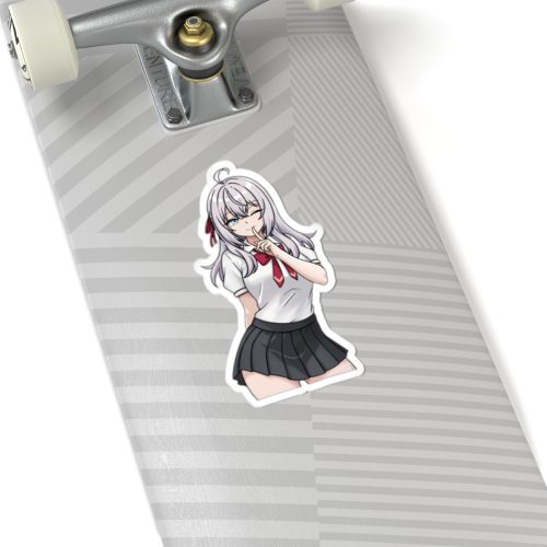 0334 Alya Kujo Winking Charm Sticker - Image 8