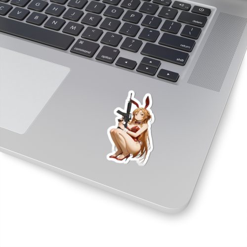 0072 Asuna Yuuki Cosplay Rabbit Tactical Waifu Sticker - Image 2