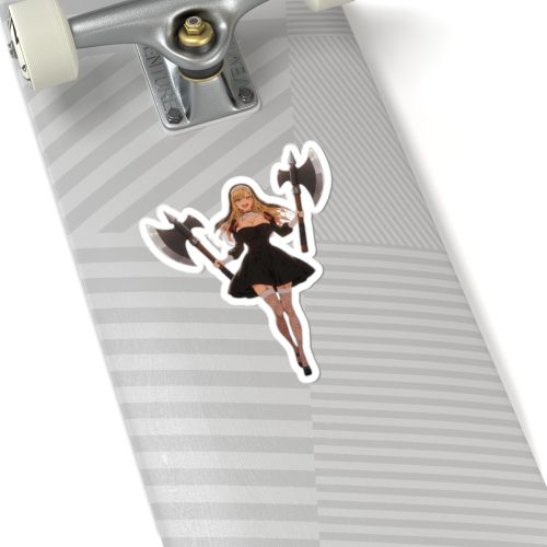 0067 Kitagawa Marin Two Ax Tactical Waifu Sticker - Image 8