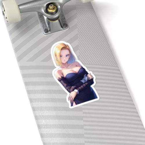 0359 Suggestive Android 18 Sticker - Image 8