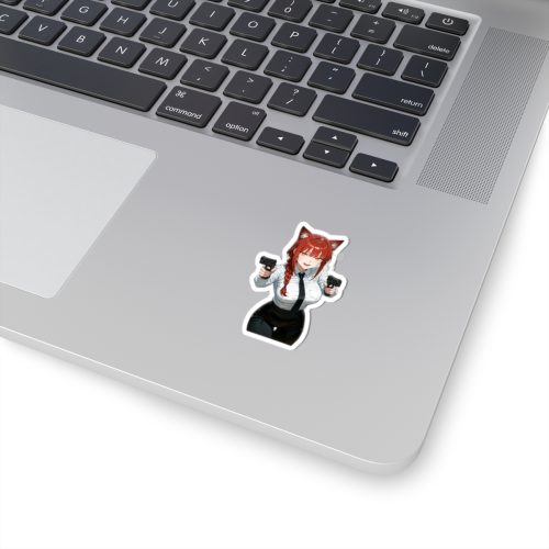 0070 Makima Cosplay Cat Tactical Waifu Sticker - Image 11