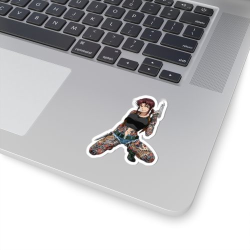 0053 Revy Tattoo Tactical Waifu Sticker - Image 2