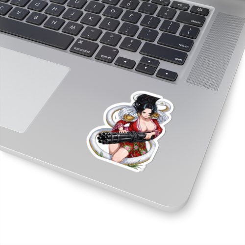 0054 Boa Hancock Six Gun Barrels Tactical Waifu Sticker - Image 2