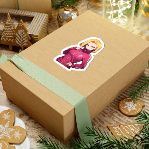 0356 Strong Sport Android 18 Sticker - Image 6