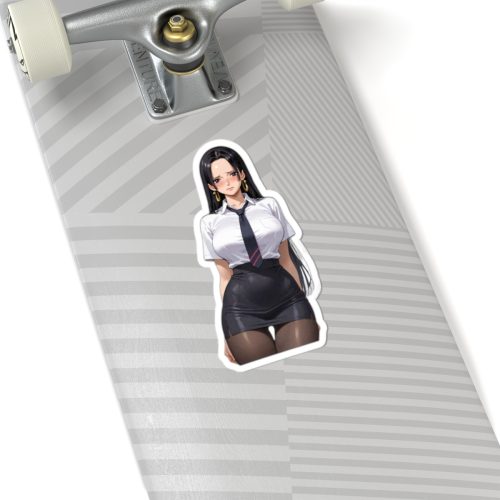 0473 Nico Robin Office Lady Blushing Anime Sticker - Image 8