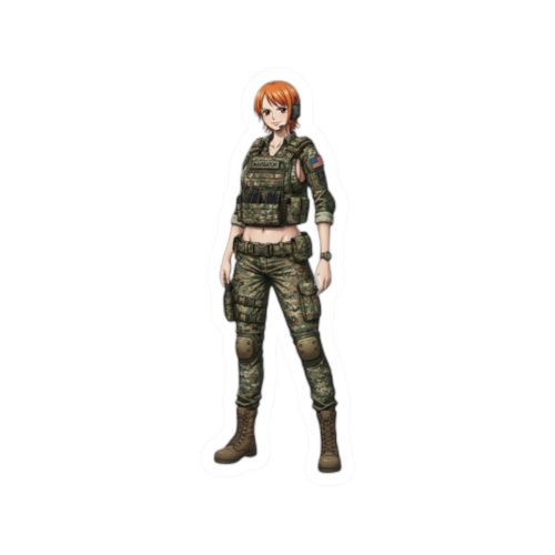 0110 Nami Waifu Tactical Sticker - Image 7