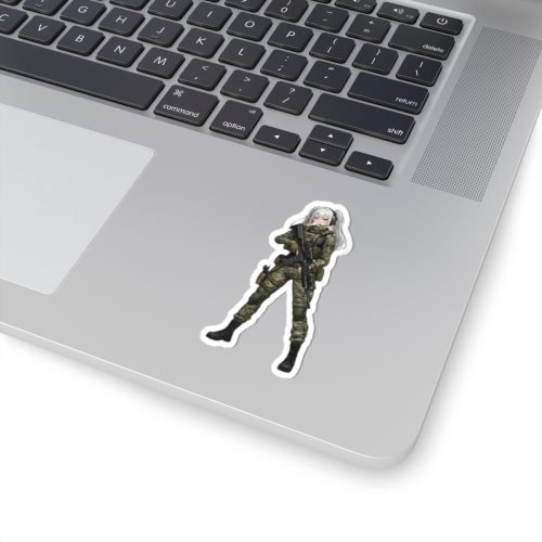 0081 Frieren Stand Tactical Waifu Sticker - Image 2