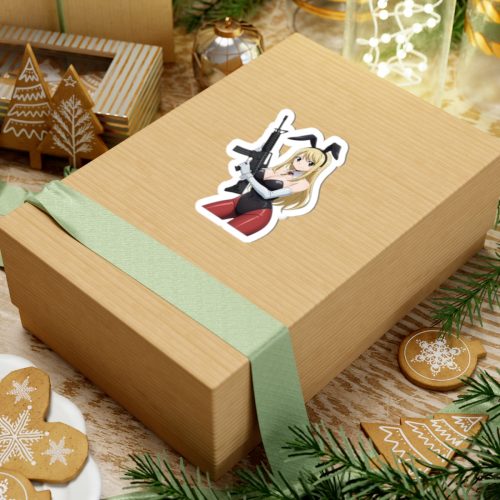 0073 Lucy Heartfilia Tactical Waifu Sticker - Image 6