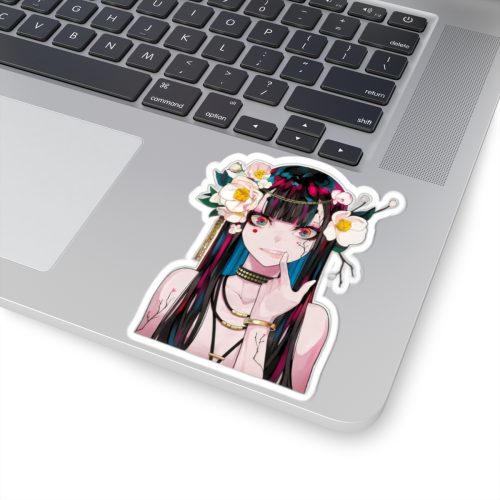 0482 Vampire Girl Dark Fantasy Sticker - Image 5