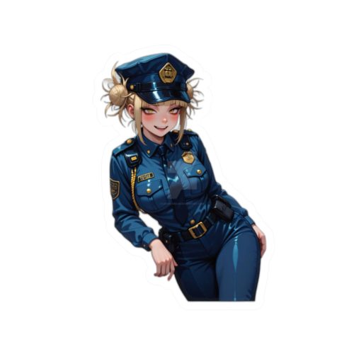 0430 Himiko Toga - Police Officer Sticker - Image 7