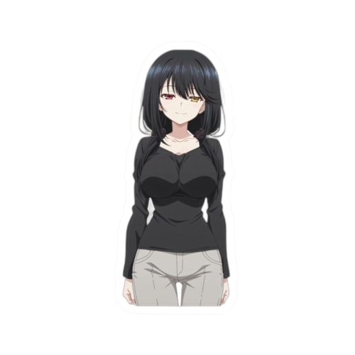 0389 Big Busty Kurumi Tokisaki Sticker - Image 4