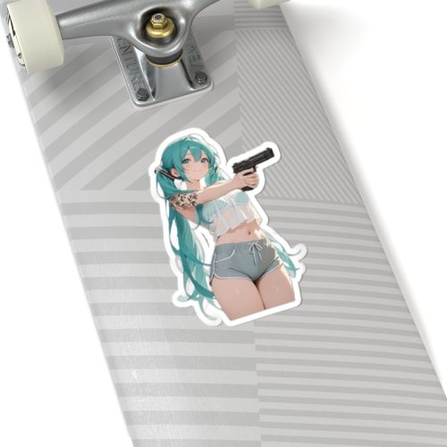 0184 Sedutive Miku With Gun - Image 8