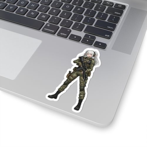 0081 Frieren Stand Tactical Waifu Sticker - Image 5