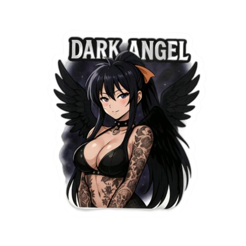 0501 Akeno Himejima Dark Angel Stickers 1pc - Image 4