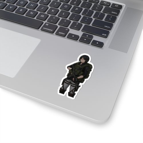 0103 Mikasa Tactical Waifu Sticker - Image 2