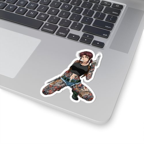 0101 Revy Tactical Tattoo Waifu Sticker - Image 5