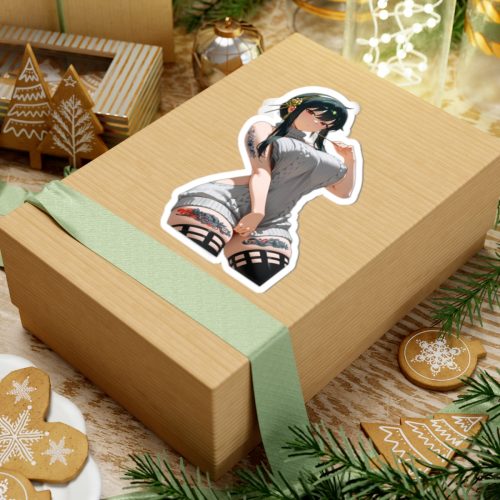 0466 Yor Forger Sexy Tattooed Vinyl Sticker - Image 9