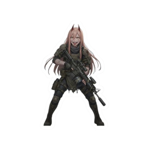 0102 Power Demon Tactical Waifu Sticker - Image 7