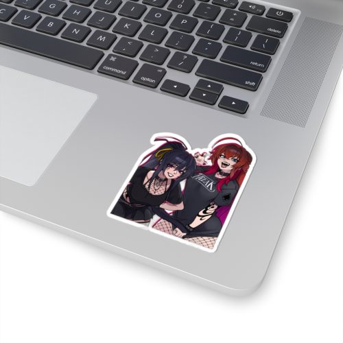 0294 Goth Rias x Akeno Sticker - Image 2