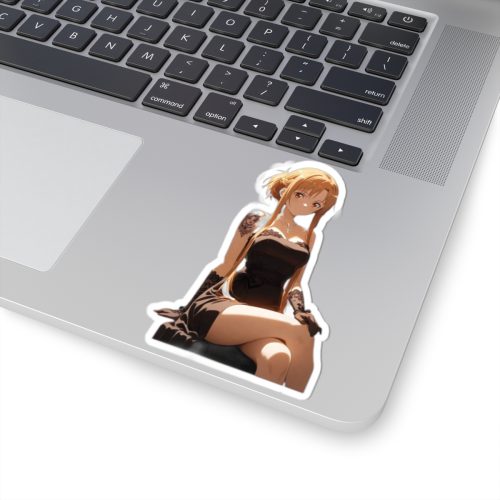 0444 Asuna Black Dress Tattooed Sticker - Image 5