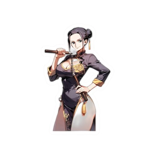 0088 Nico Robin Kung Fu Tactical Waifu Sticker - Image 4