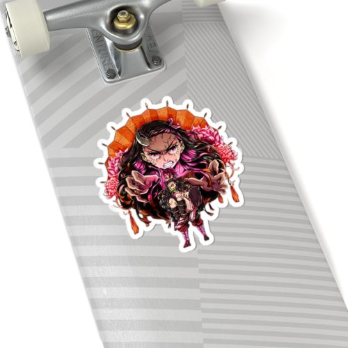 0139 Nezuko Demon Waifu Sticker - Image 8
