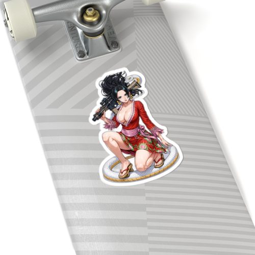 0056 Boa Hancock Carry A Gun Tactical Waifu Sticker - Image 8