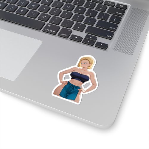 0355 Lascivious Android 18 Sticker - Image 2