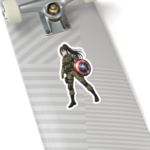 0069 Hanabi Hyuga Captain Tactical Waifu Sticker - Image 8