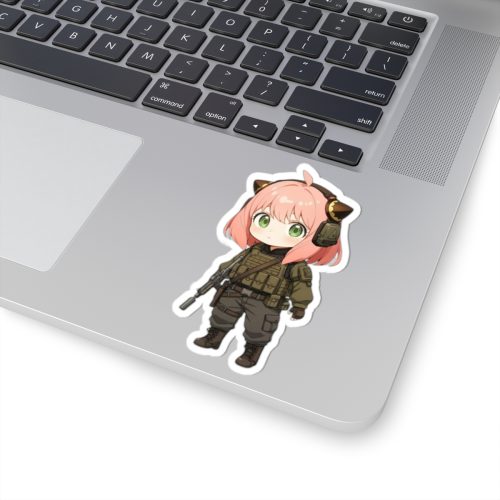 0125 Anya Forger Cute Chibi Tactical Sticker - Image 5