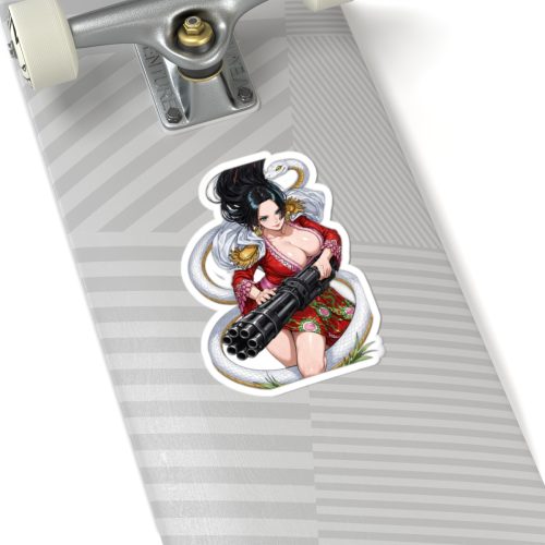 0054 Boa Hancock Six Gun Barrels Tactical Waifu Sticker - Image 8