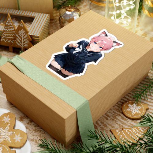 0008 Cat Girl Ichika Nakano Sticker - Image 9