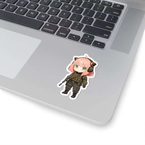 0125 Anya Forger Cute Chibi Tactical Sticker - Image 2
