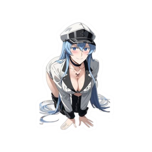 0153 Esdeath Waifu Sticker - Image 7