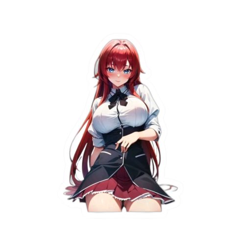 0455 Rias - Bold Uniform Seductive Style Sticker - Image 7