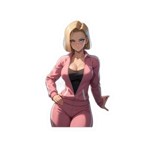 0358 Sport Android 18 Sticker - Image 7